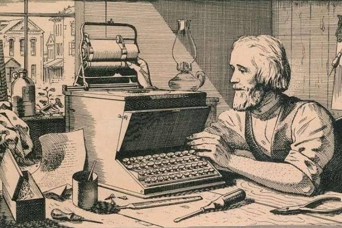 penemuan mesin cetak Gutenberg pada 1450-an hingga era eksplorasi samudra