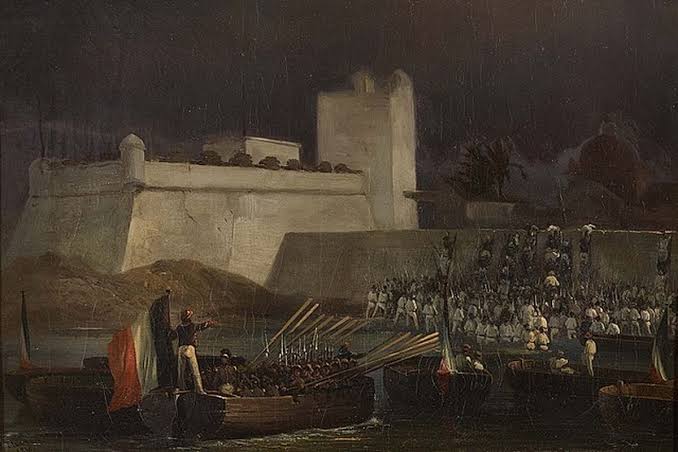 Perang Kue (Pastry War) yang terjadi antara November 1838 hingga Maret 1839