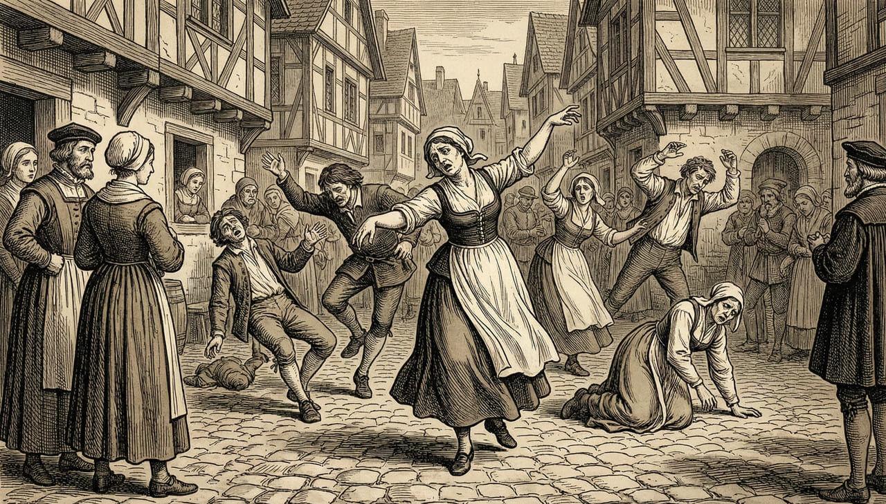 wabah menari yang pernah terjadi strasbourg 1518